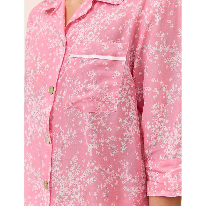 Papinelle Cheri Blossom Crop PJ Set image number 2